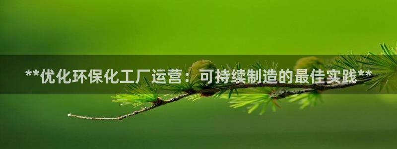 亿万首富手游兑换码：**优化环保化工厂运营：可持续制造的最佳实践**