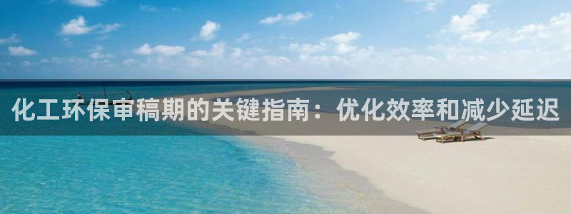 亿万先生现在的网址谁知道：化工环保审稿期的关键指南：优化效率和减少延迟
