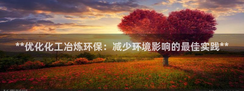 亿万先生：**优化化工冶炼环保：减少环境影响的最佳实践**