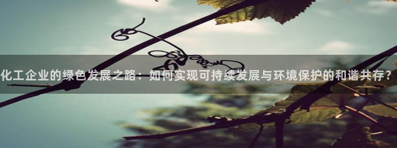 亿万首富游戏破解版无限钻石：化工企业的绿色发展之路：如何实现可持续发展与环境保护的和谐共存？