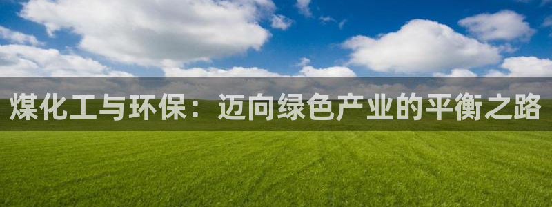 亿万红包版下载正版：煤化工与环保：迈向绿色产业的平衡之路
